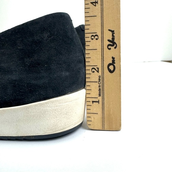 Hotter Angel Navy Suede Cap Toe Slip On Comfort Shoes Dual Fitting Womens Sz 8.5 - Picture 8 of 9